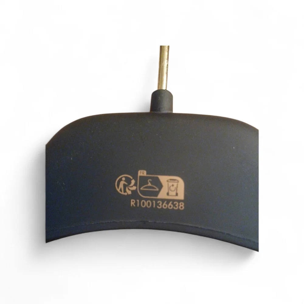 Louis Vuitton matte black garment hanger